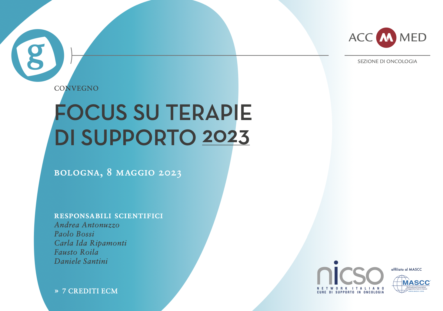 Focus su terapie di supporto 2023